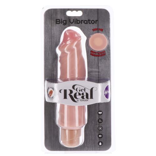 Ρεαλιστικός Δονητής 23 cm Toy Joy Dual Density Big Vibrator - Image 4