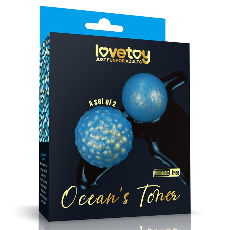 Lovetoy Ocean's Toner Egg Set Kegel Balls