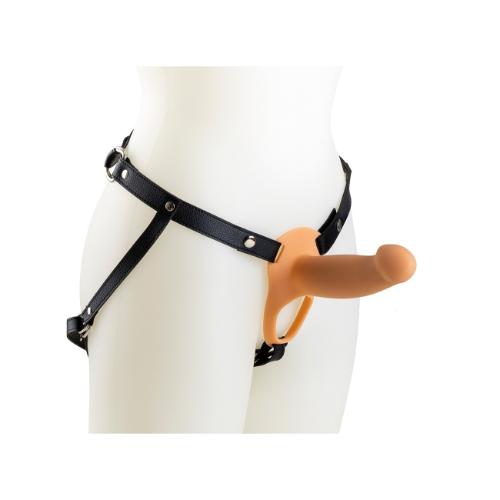 Ζώνη Στραπόν με Θήκη Πέους 16.5cm Size L - Virgite