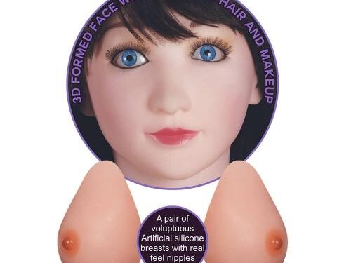 Ρεαλιστική Mελαχρινή Kούκλα - Silicone Boobie Super Love Doll