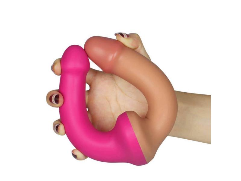 Διπλό Dildo Σιλικόνης 30cm Flesh Pink - LoveToy - Image 3