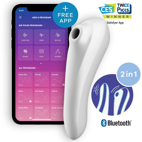 Αναρροφητής Κλειτορίδας και Δονητής G-Spot με App - Satisfyer Dual Pleasure - Image 5