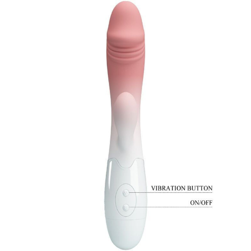 Δονητής Κολπικός και κλειτορίδας Pretty Love Snappy Pink/White - Image 4