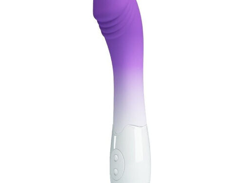 Κλασικός και Σημείου G Δονητής 19cm Pretty Love Elemental Purple/White