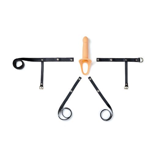 Ζώνη Στραπόν με Θήκη Πέους 14cm Size S - Virgite - Image 5