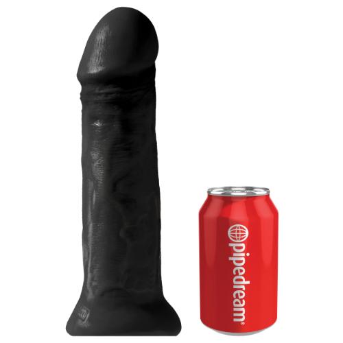 Ρεαλιστικό Dildo 27cm με Βεντούζα King Cock 11 Black – Pipedream - Image 2