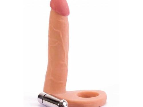 Φορετό Δονούμενο Dildo για Διπλή Διείσδυση 15,3cm The Ultra Soft Double-Vibrating 2