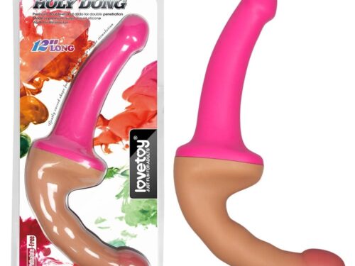 Διπλό Εύκαμπτο Dong Dildo 30 cm LOVETOY PINK