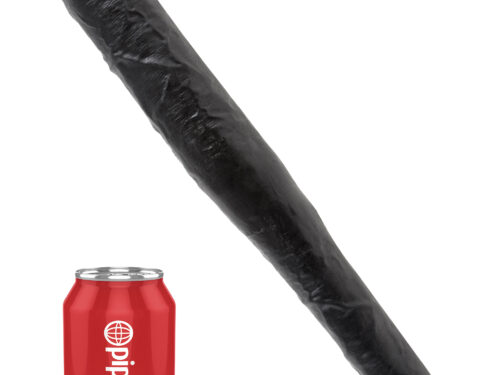 Διπλό Dildo 40,6cm King Cock Tapered Μαύρο