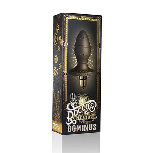 Πρωκτική Δονούμενη Σφήνα - Rocks Off Dr Rocco's Pleasure Emporium Dominus Gold - Image 4