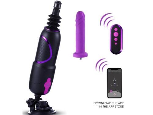 Μηχάνημα Σεξ Με Βεντούζα, Dildo, Τηλεχειριστήριο & App - Premium Travel FuckMachine 2.0