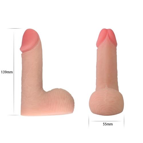 Ρεαλιστικό Μαλακό Ομοίωμα Εσωρούχου 14cm - Lovetoy Penis Packer - Image 3