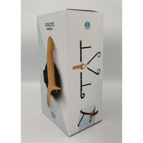 Ζώνη Στραπόν με Θήκη Πέους 14cm Size S - Virgite - Image 4