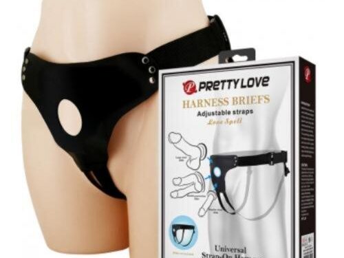 Ρυθμιζόμενη Ζώνη Στραπόν - PRETTY LOVE Love Spell Universal Strap-On Harness