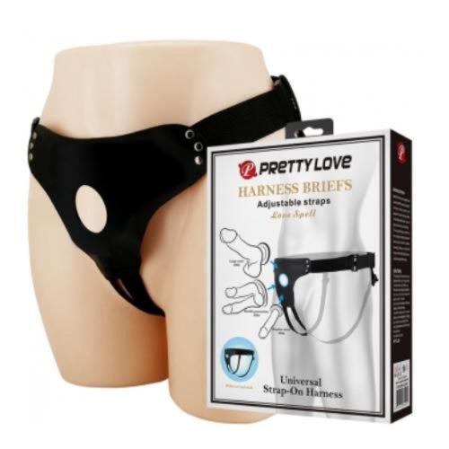 Ρυθμιζόμενη Ζώνη Στραπόν - PRETTY LOVE Love Spell Universal Strap-On Harness
