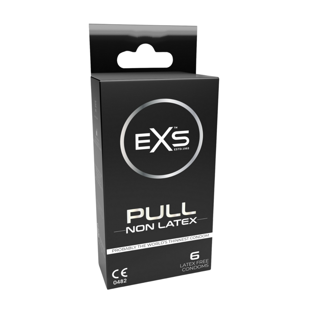 Προφυλακτικά Χωρίς Λάτεξ - EXS Pull Non-Latex Condoms 6 Pieces