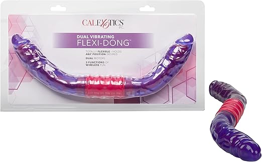 Διπλό Δονούμενο Dildo Dong 43cm CalExotics - Image 6
