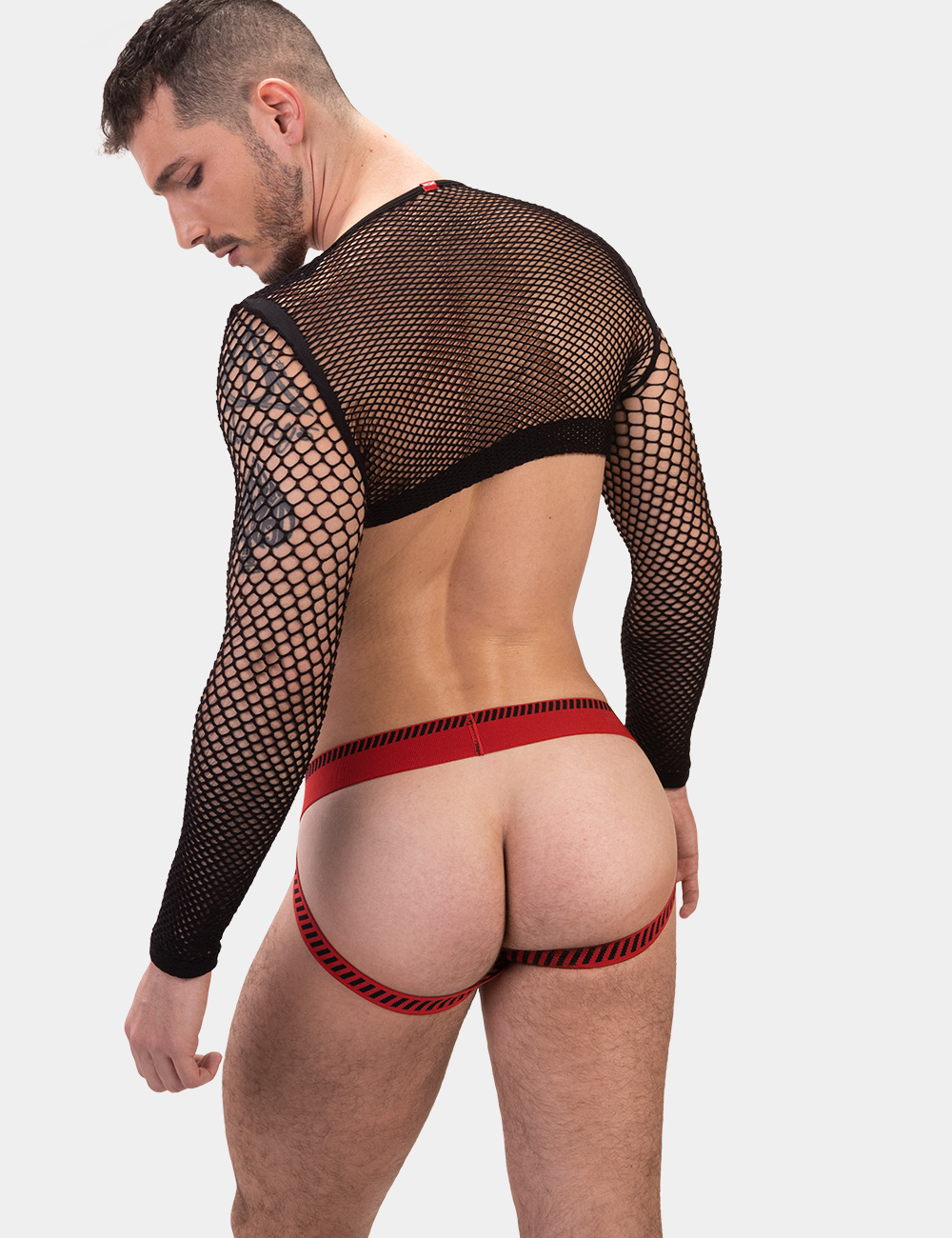 Barcode Berlin Jock Kavan - Κόκκινο-Μαύρο S - Image 2