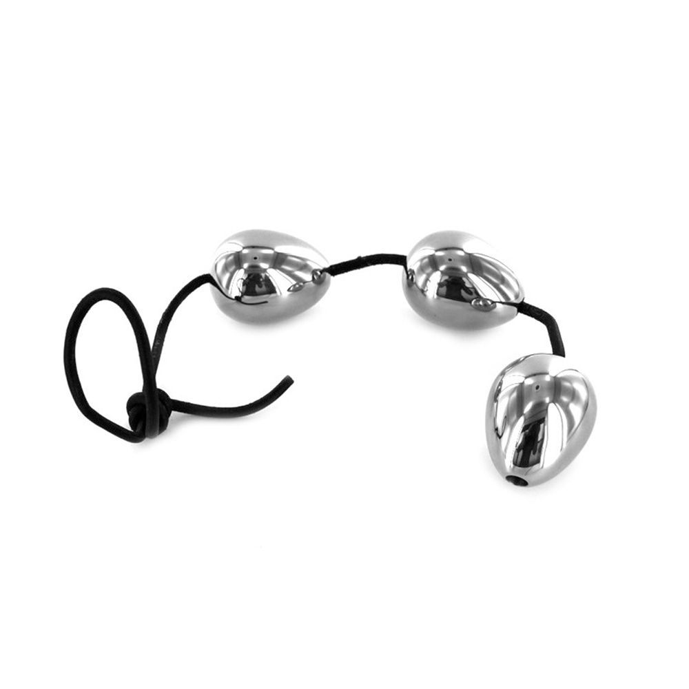 3 Πρωκτικές Μπάλες Ανοξείδωτο Ατσάλι 4 cm KIOTOS