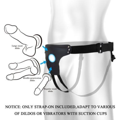 Ρυθμιζόμενη Ζώνη Στραπόν - PRETTY LOVE Love Spell Universal Strap-On Harness - Image 2