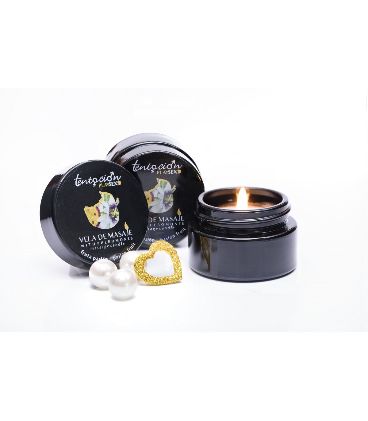 Κερί Μασάζ με Φερορμόνες & Passion Fruit - Massage Candle With Passion Fruit Pheromones 20ml