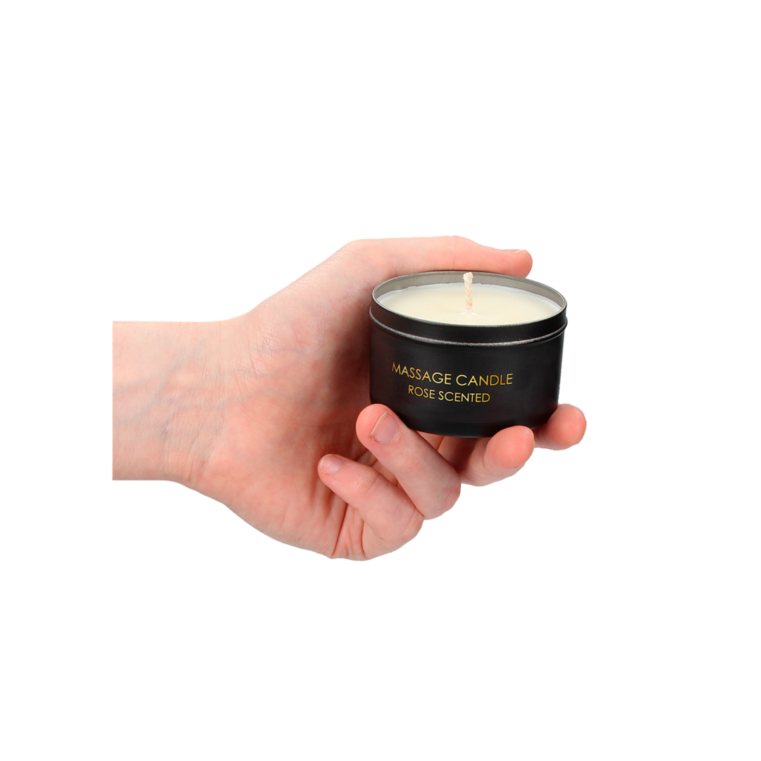 Κερί Μασάζ με Άρωμα Τριαντάφυλλο - Erotic Massage Candle Rose Scented 100gr - Image 6