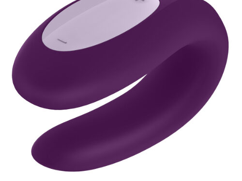 Δονητής για Ζευγάρια με App - Satisfyer Double Joy Violet