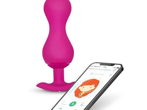 Δονητής - Κολπικές Μπάλες Kegel 8cm με App Gvibe - Gballs 3 Petal Rose