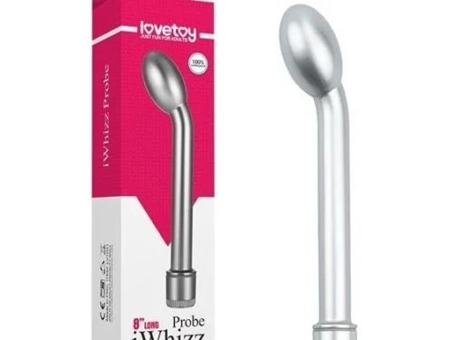 Δονητής G-Spot 21cm Αδιάβροχος i Wizz Probe Silver TOYLOVE