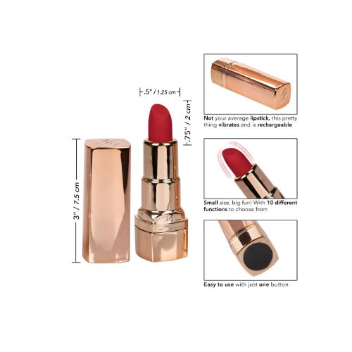 Δονητής Κραγιόν για Κλειτορίδα Play Lipstick Recharge Red - Image 8