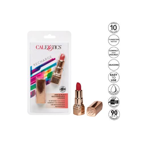 Δονητής Κραγιόν για Κλειτορίδα Play Lipstick Recharge Red - Image 7