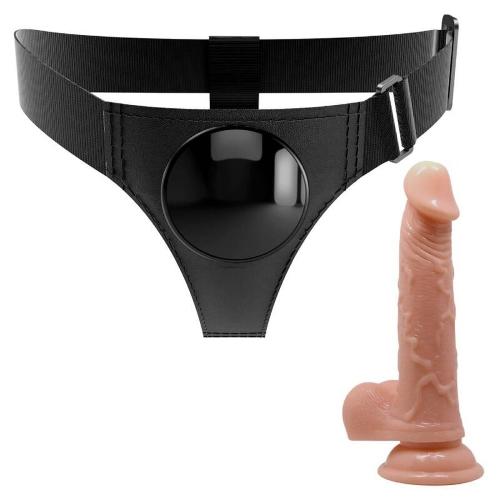 Ζώνη Στραπόν με Ρεαλιστικό Dildo - Pretty Love Kevin Harness - Image 6