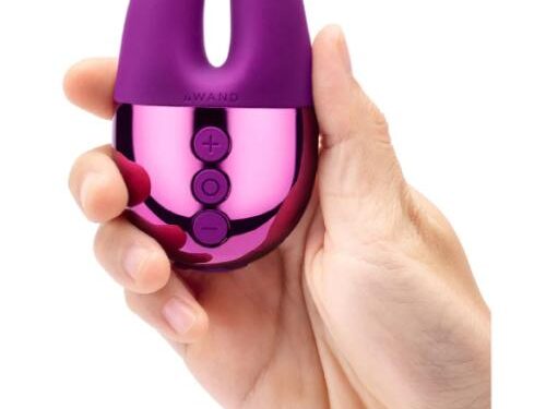 Δονητής Κλειτορίδας Le Wand Double Vibe Rose Purple