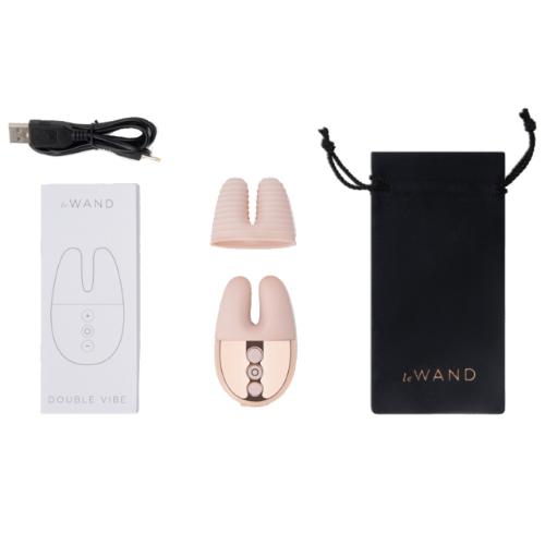 Δονητής Κλειτορίδας Le Wand Double Vibe Rose Gold - Image 3