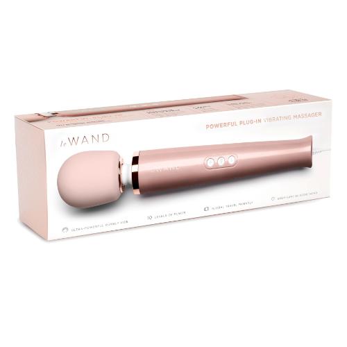 Δονητής Wand Κλειτορίδας και Σώματος Le Wand Powerful Plug-In Rose Gold - Image 8