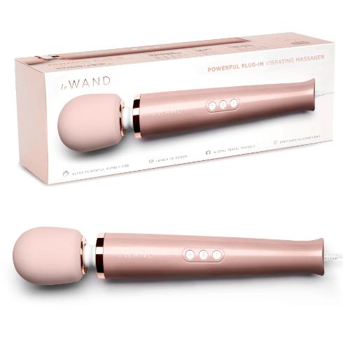 Δονητής Wand Κλειτορίδας και Σώματος Le Wand Powerful Plug-In Rose Gold - Image 4