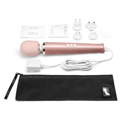 Δονητής Wand Κλειτορίδας και Σώματος Le Wand Powerful Plug-In Rose Gold - Image 2