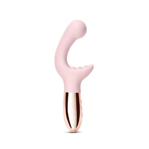 Δονητής G-Spot & Κλειτορίδας 19cm Le Wand XO Double Motor Wave Pink - Image 3