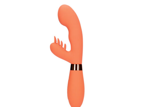 Glazed Carrots Silicone Rabbit Vibrator