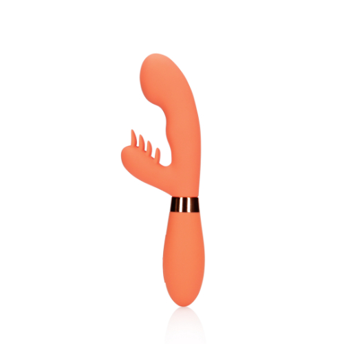 Glazed Carrots Silicone Rabbit Vibrator