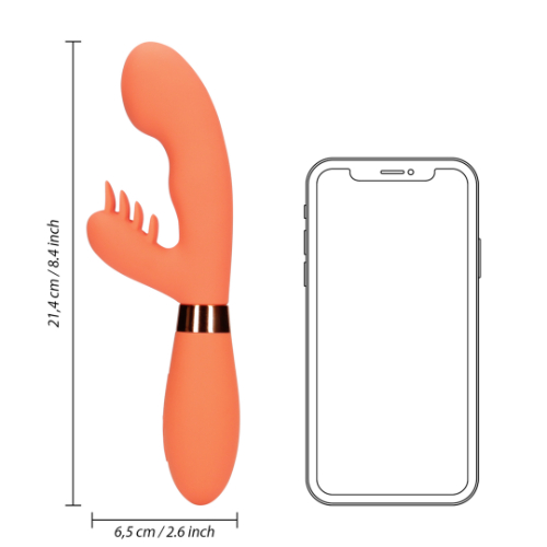 Glazed Carrots Silicone Rabbit Vibrator - Image 7