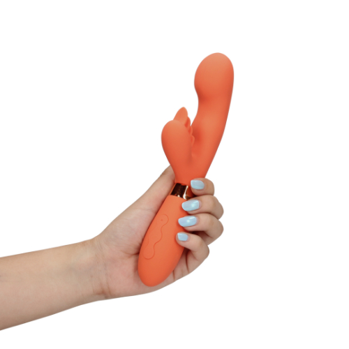 Glazed Carrots Silicone Rabbit Vibrator - Image 4