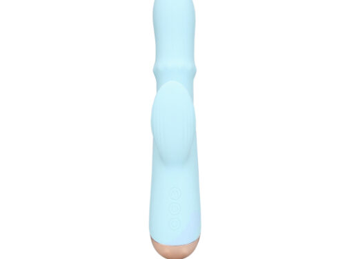 Pulse Wave and Up-and-Down Moving Ring Vibrator - Arctic Blue