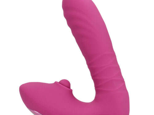 Παλινδρομικός Δονητής Κλειτορίδας Thrusting and Tapping Vibrator - Powerful Pink