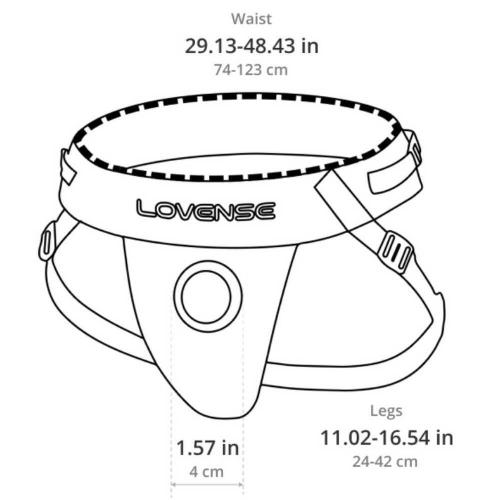 Ζώνη Στραπόν - Lovense Strapless Harness for Lapis - Image 5