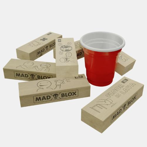 Επιτραπέζιο Παιχνίδι Ποτού MadBlox - Party Drinking Game - Image 5
