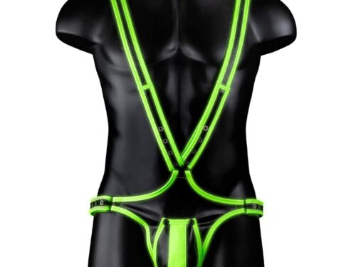 Ouch! Full Body Harness - Glow in the Dark