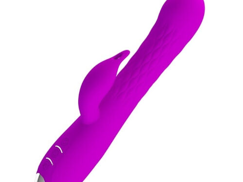 Pretty Love Molly Δονητής Rabbit με περιστροφική κίνηση Ροζ