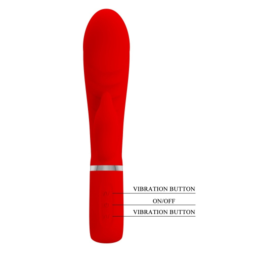 Pretty Love Prescott Red Rabbit Vibrator - Image 2