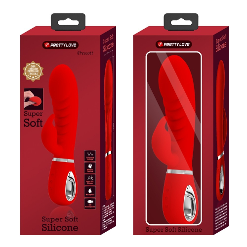 Pretty Love Prescott Red Rabbit Vibrator - Image 4